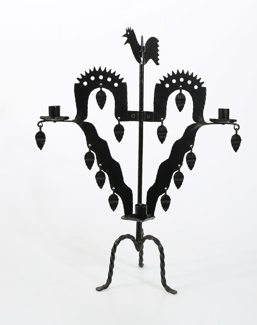 LJUSSTAKE, "Tuppastake". smide, 1900-tal.