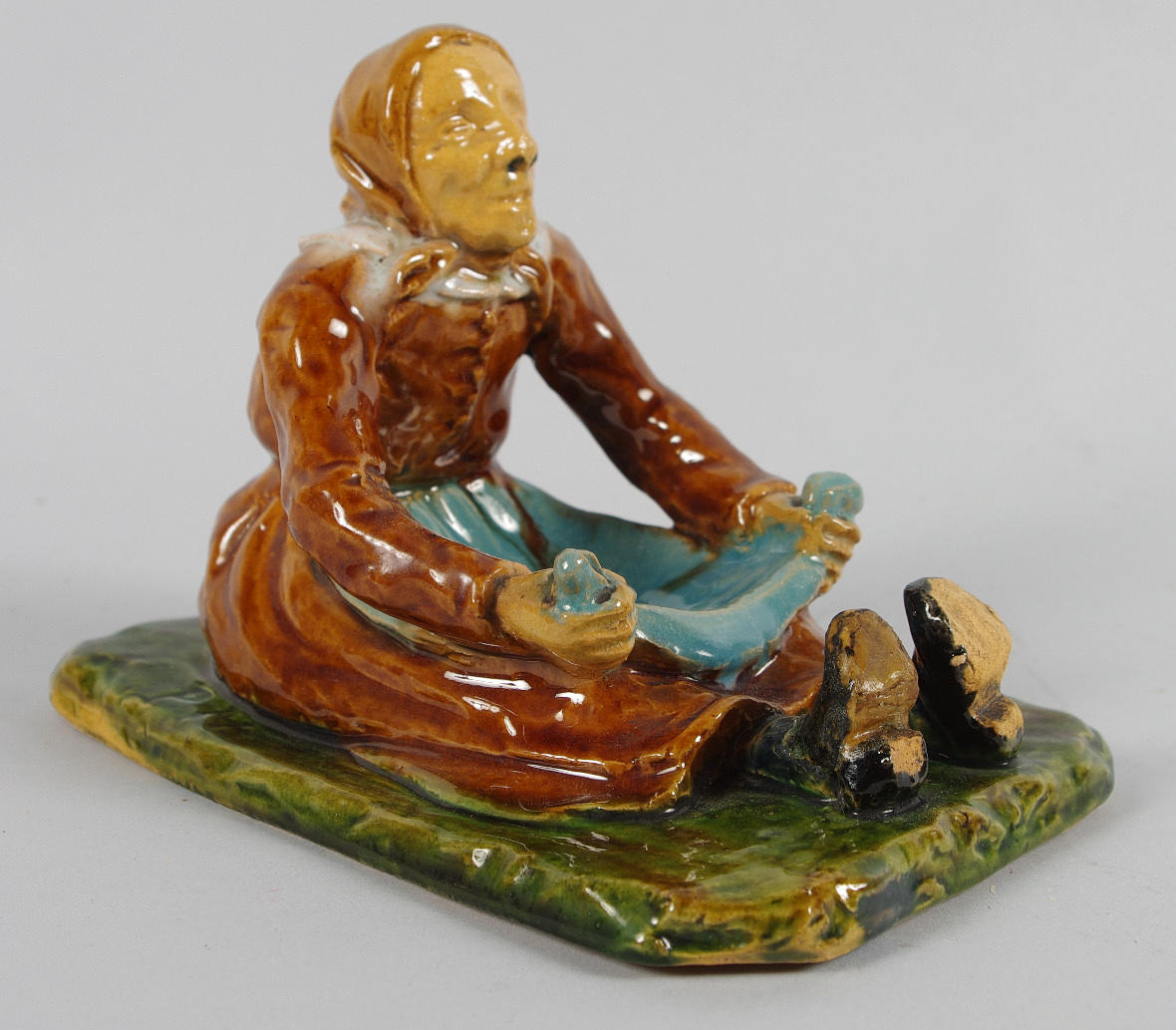 KERAMIKFIGUR, "Pålstorperskan", Höganäs.