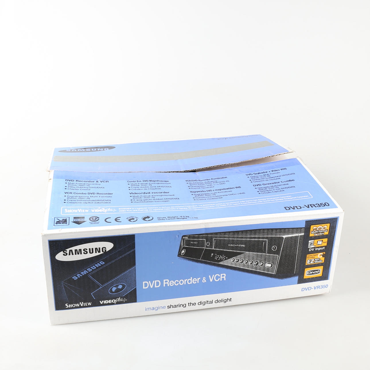 DVD- & VIDEO-PLAYER, SAMSUNG DVD/VR 350.