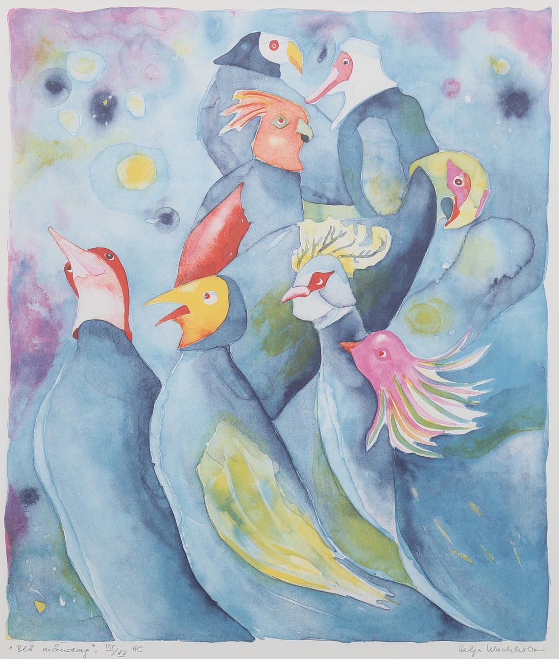 HELGA WACHHOLZ, "BLÅ MÅNDAG".