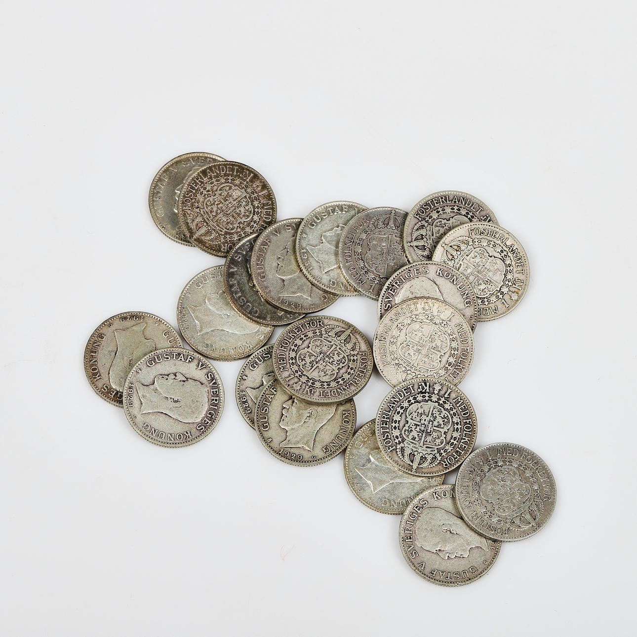 MYNT, 20 stycken, 1-kronor, svenska.