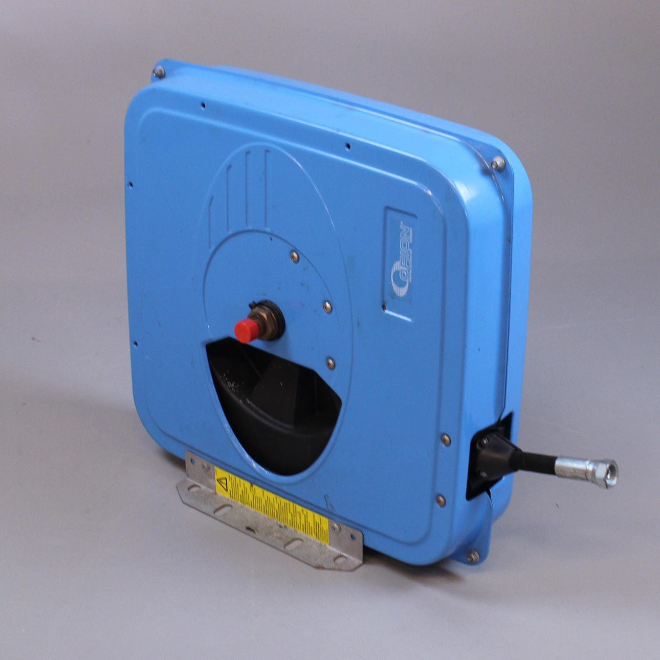 SCHLAUCHAUFROLLER mit Schlauch für Öl, Orion.