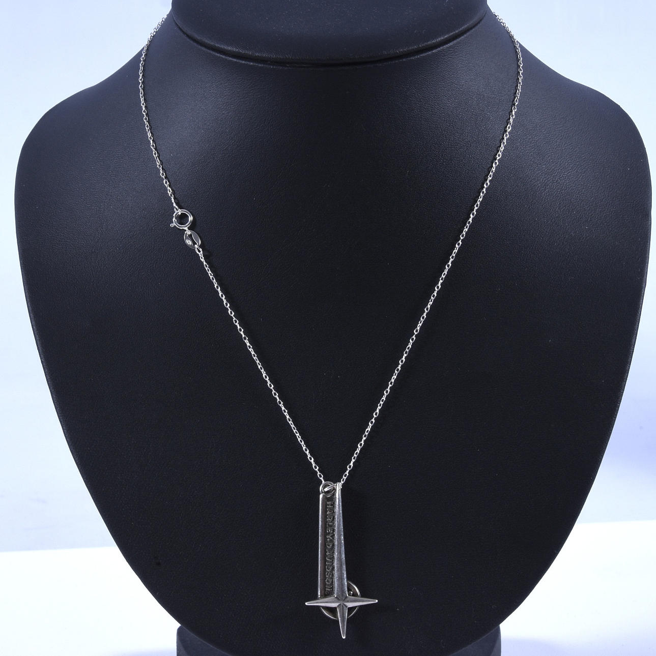 KETTE MIT ANHÄNGER, Silber, Harley Davidson.