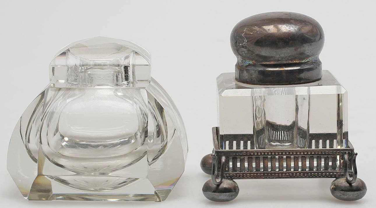 BLÄCKHORN, 2 st, 1900-talets första hälft.