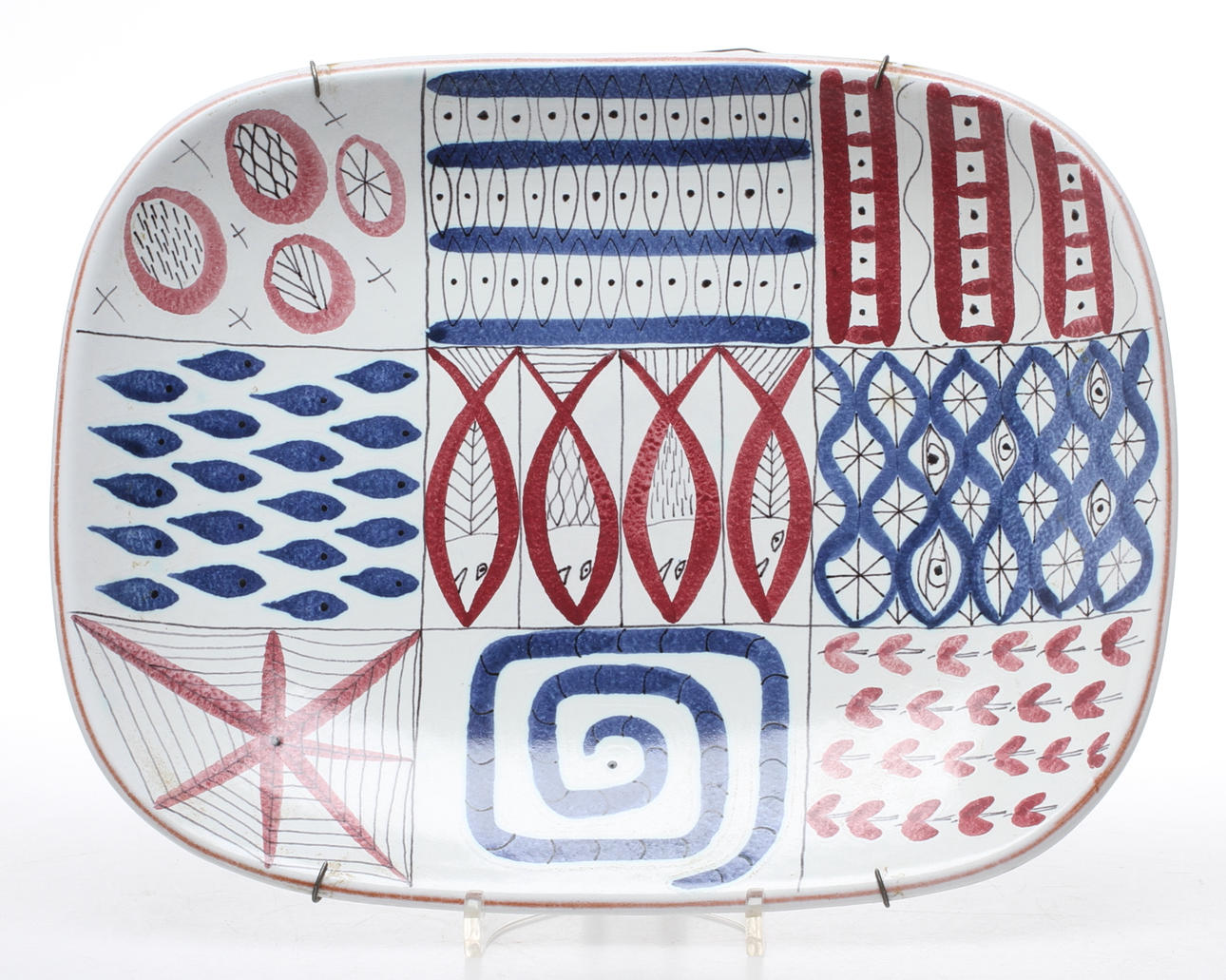 SKÅLFAT; kearmik, Stig Lindberg, Gustavsbergs studiohanden.