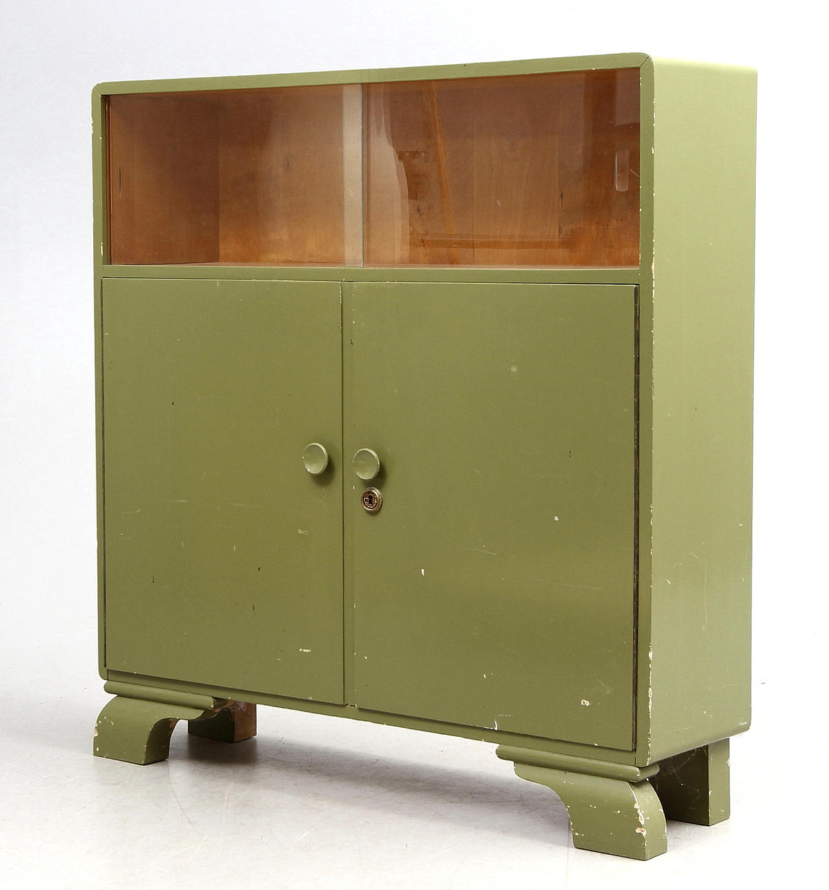 BOKSKÅP, funkis, 1930/40-tal.