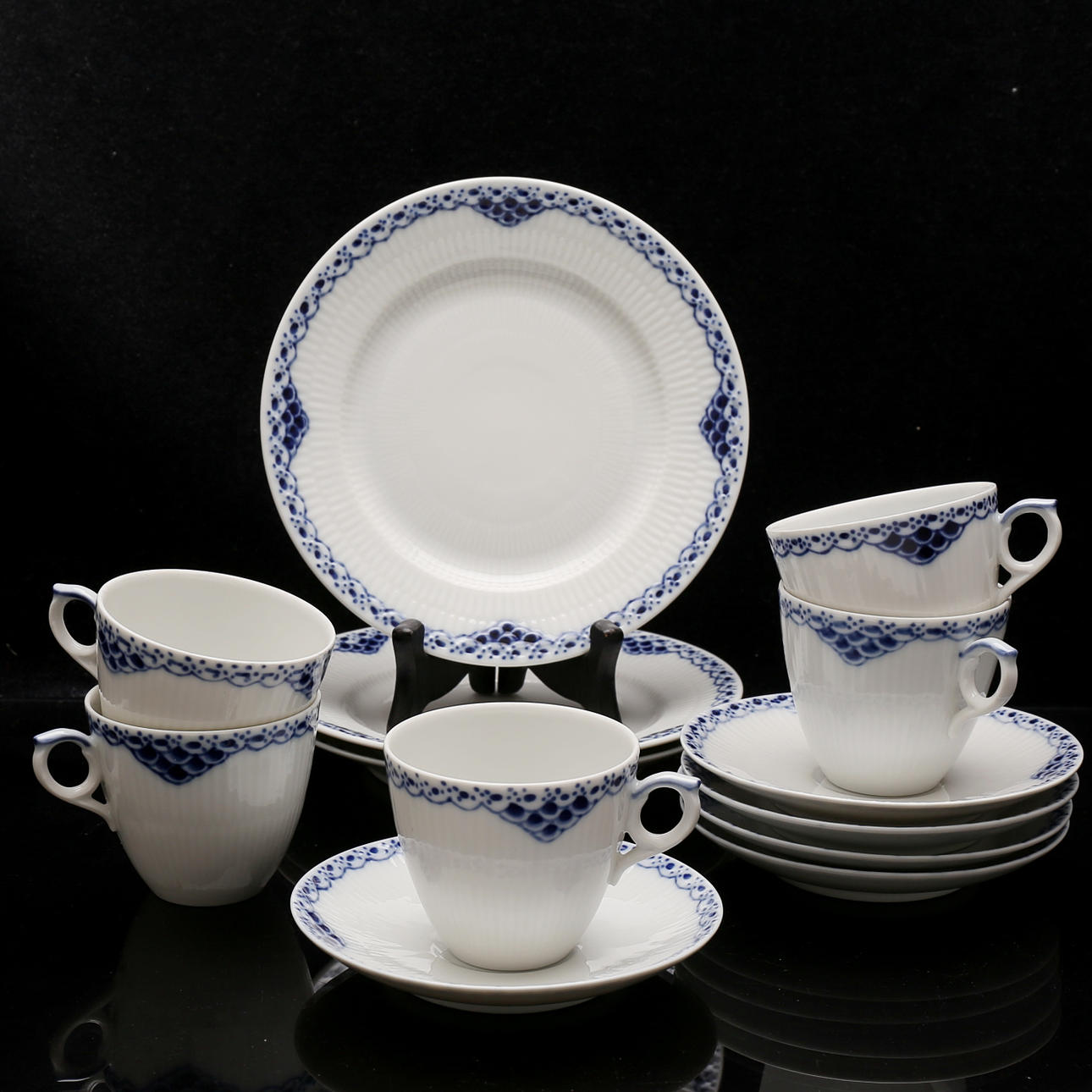 KAFFEKOPPER, Royal Copenhagen, "Prinsesse".