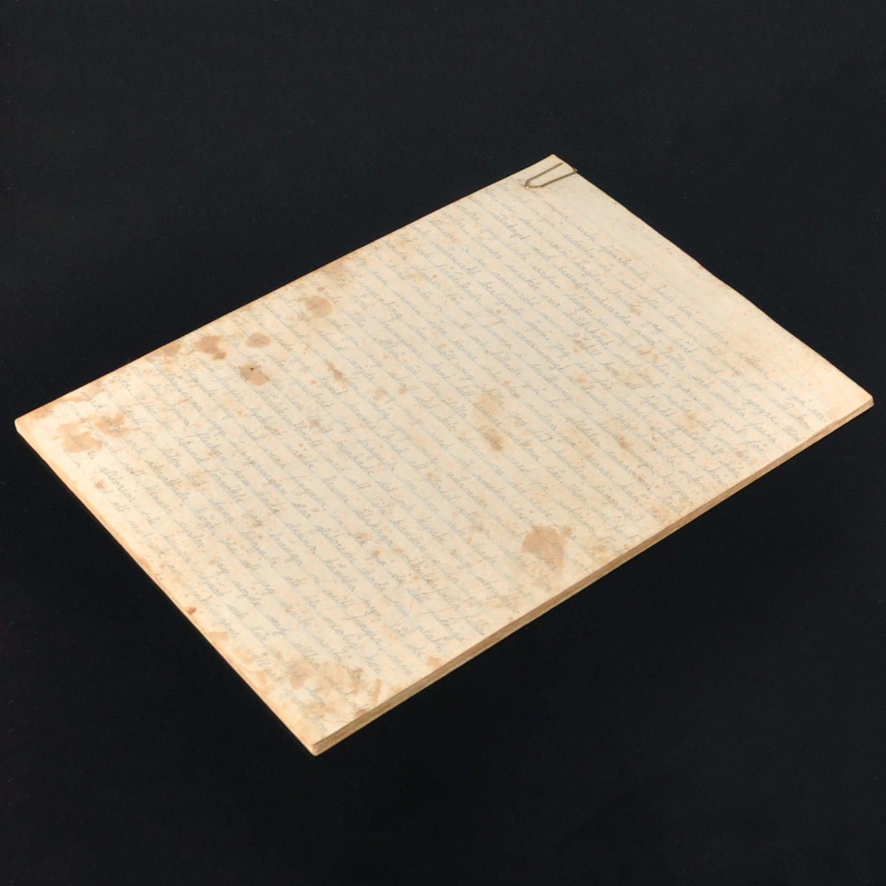 LARS GÖRLING. manuskript.