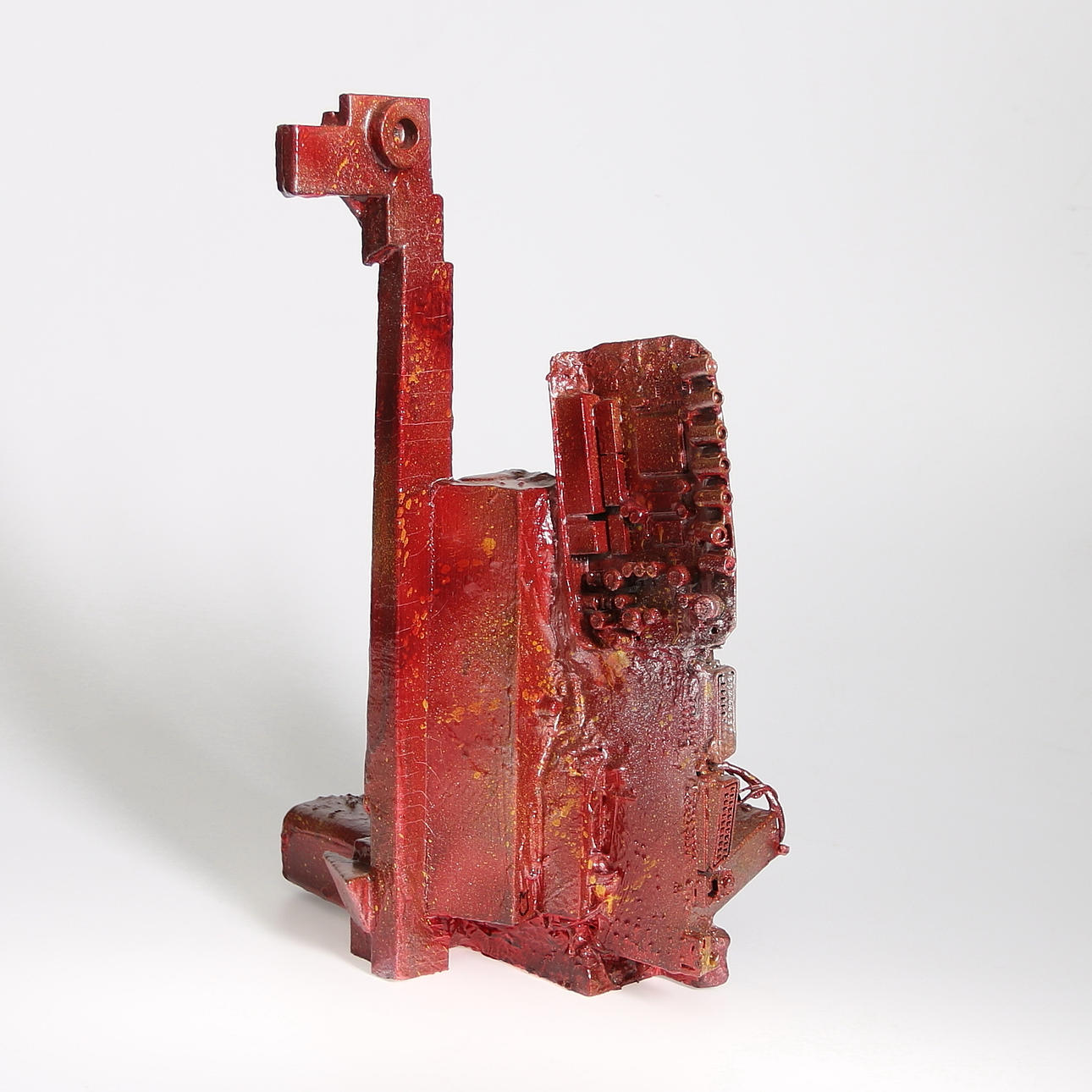 JOHAN MAURITZSON. Skulptur, "Datapåfågel", signerad, 2011.