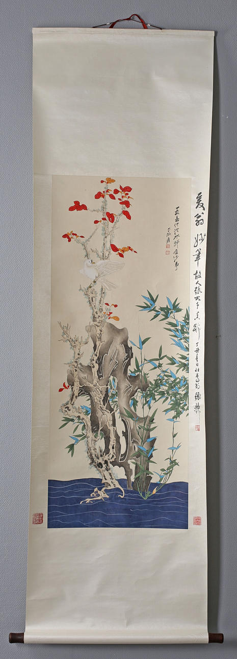 RULLMÅLNING, Kina, 1900-tal.