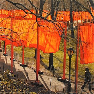 CHRISTO UND JEANNE-CLAUDE. The Gates, Offset, 2005.