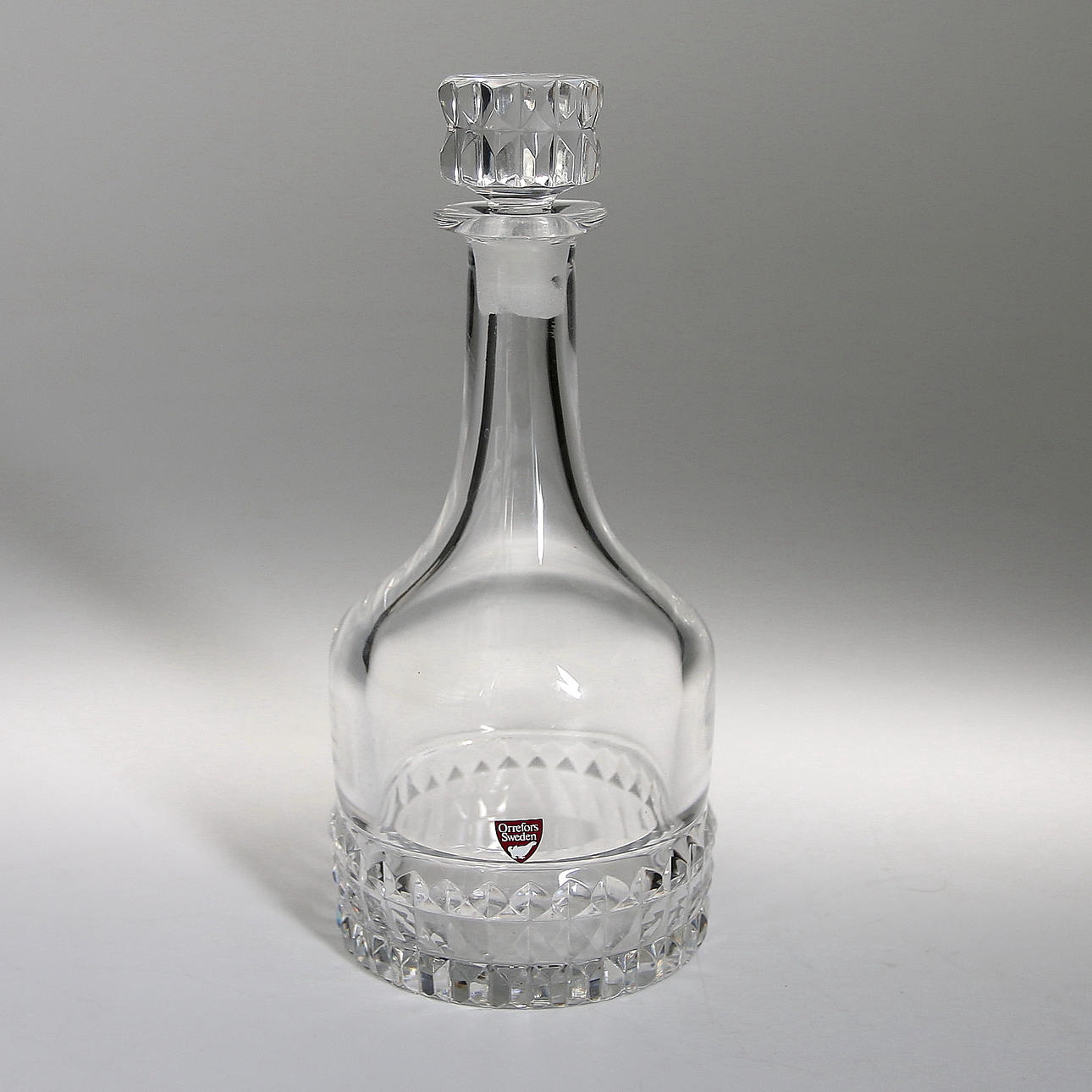 KARAFF, Glas, "Silvia", Ingeborg Lundin, Orrefors, formgiven 1957.