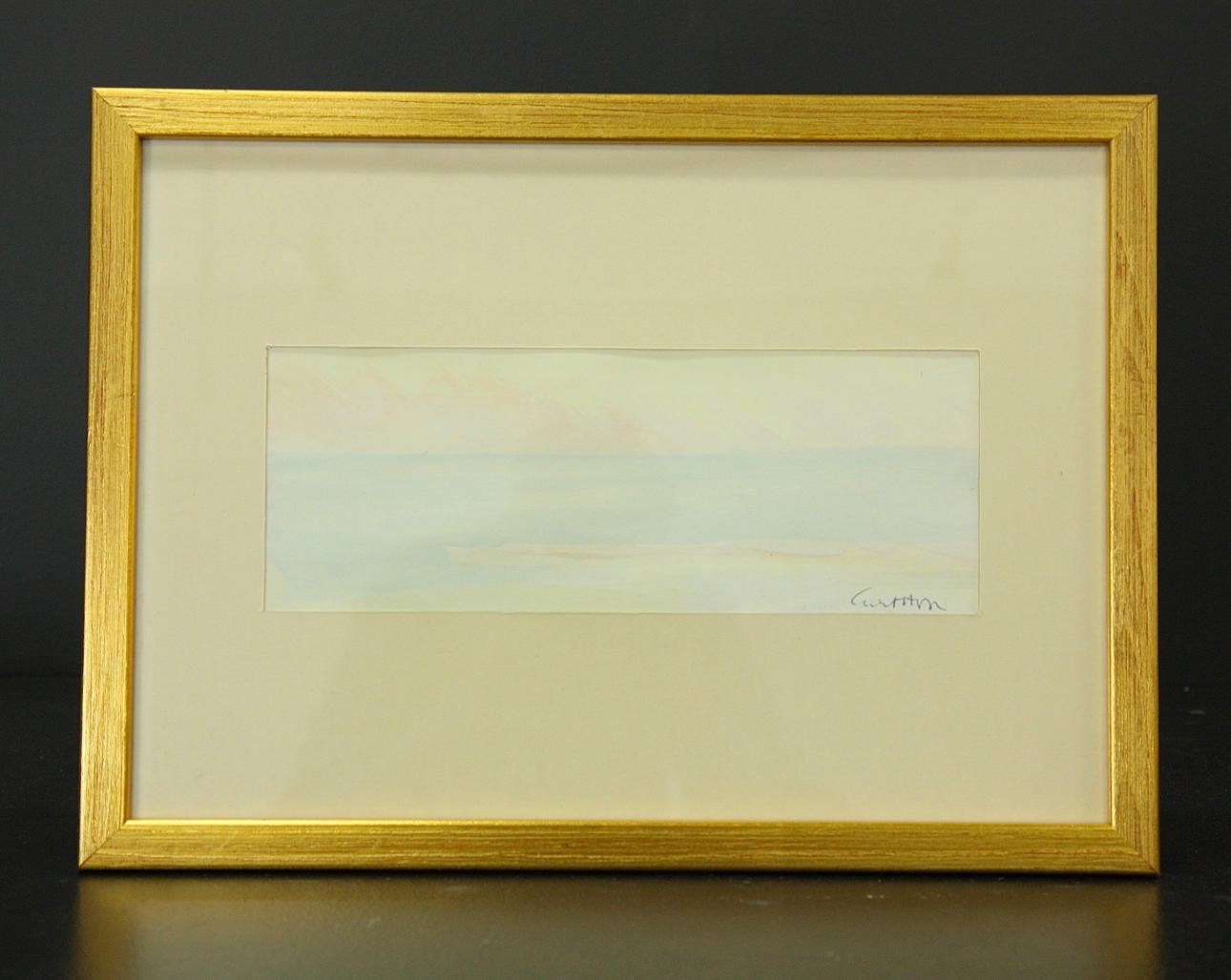 CURT AGGE. blandteknik, signerad.