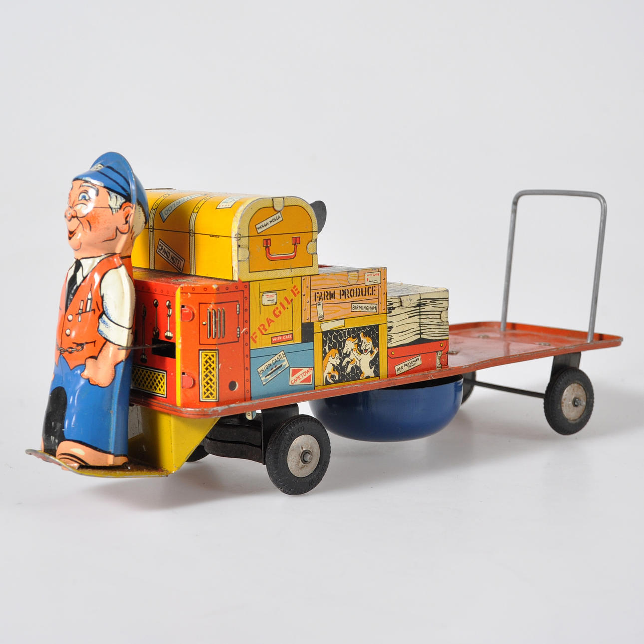 Blechspielzeug, England aufziehen.