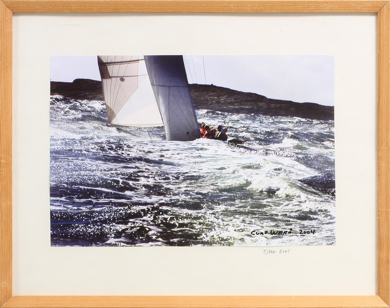 CURT WARÅS, fotografi, sign o dat 2004.