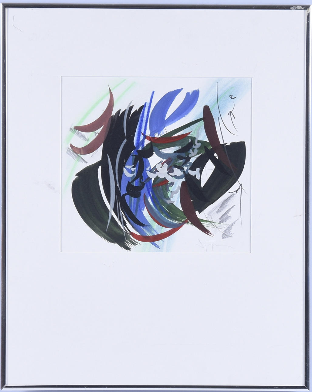 LARS SJÖGREN. Gouache.