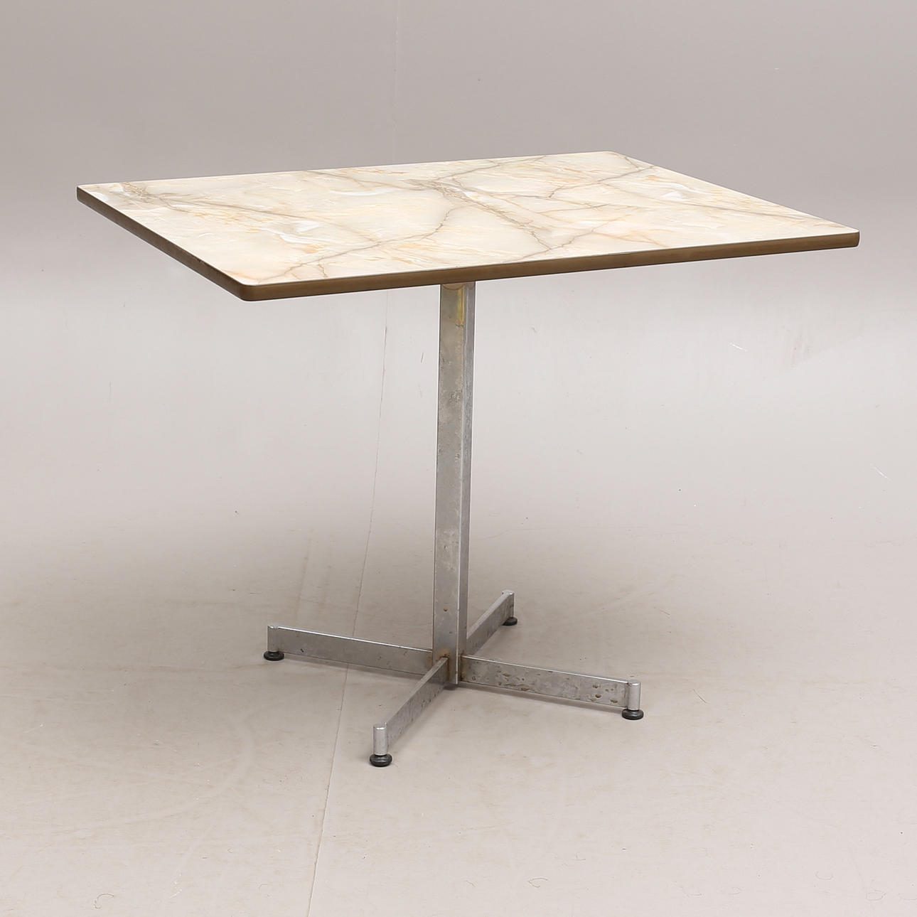 CAFEBOARD, marble colored top, mid 20th century.