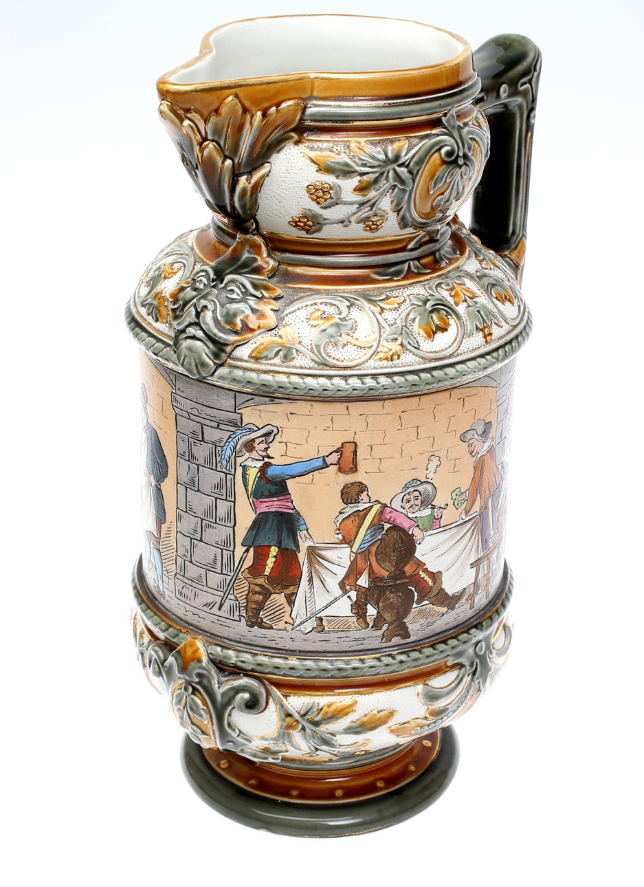 PRAKTKANNA, Majolika, Rörstrand, 1880/90-tal.