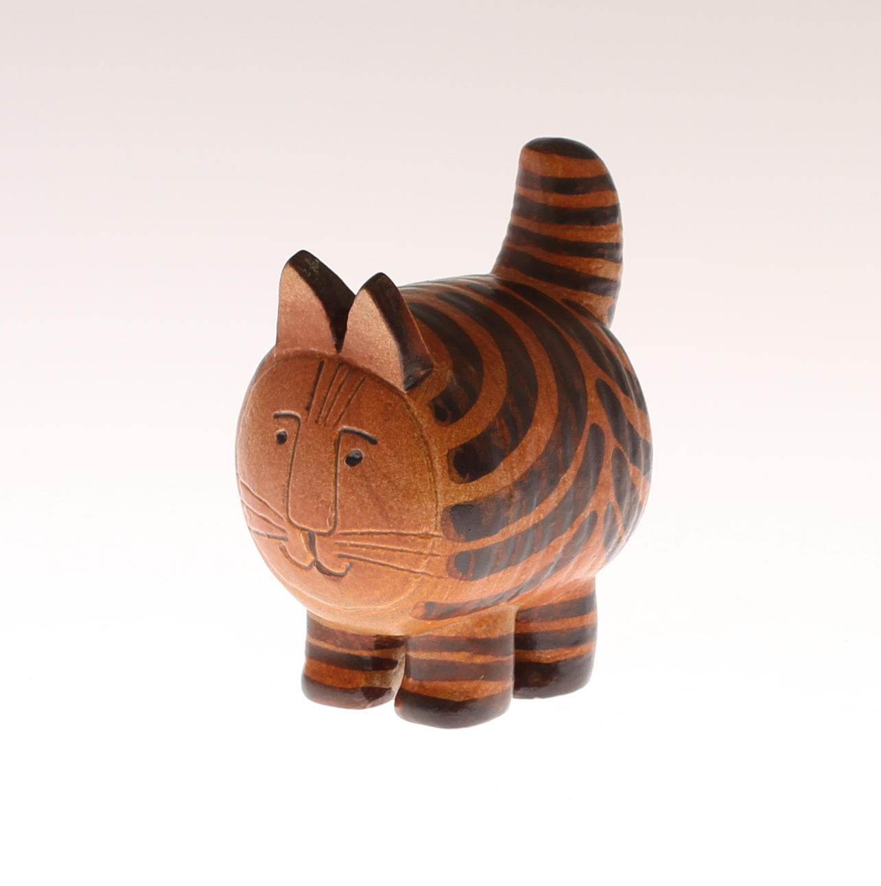 FIGURIN, stengods, Katt ur serien Jura, Lisa Larson, Gustavsberg.