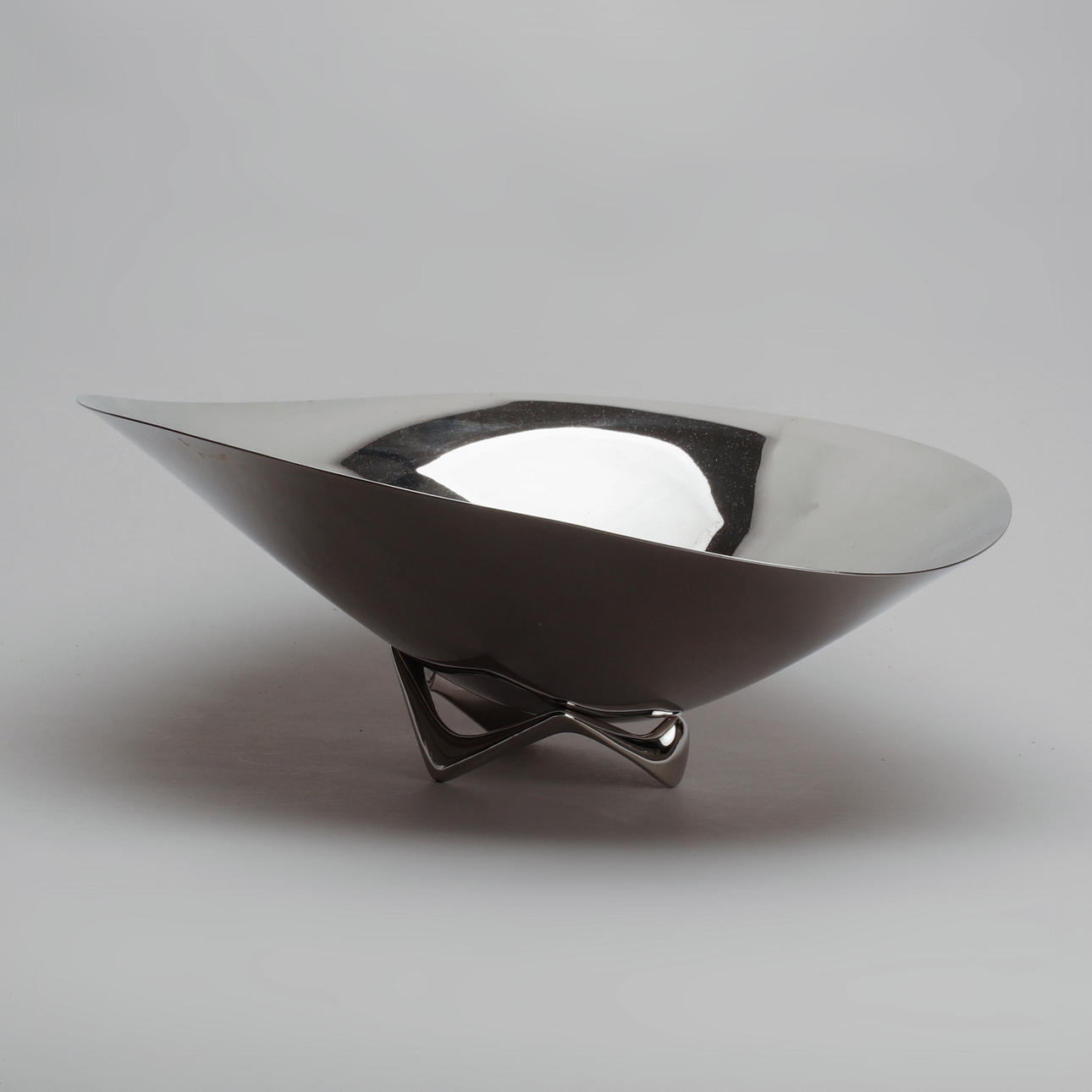 GEORG JENSEN. Skål, "Wave" design, Henning Koppel.