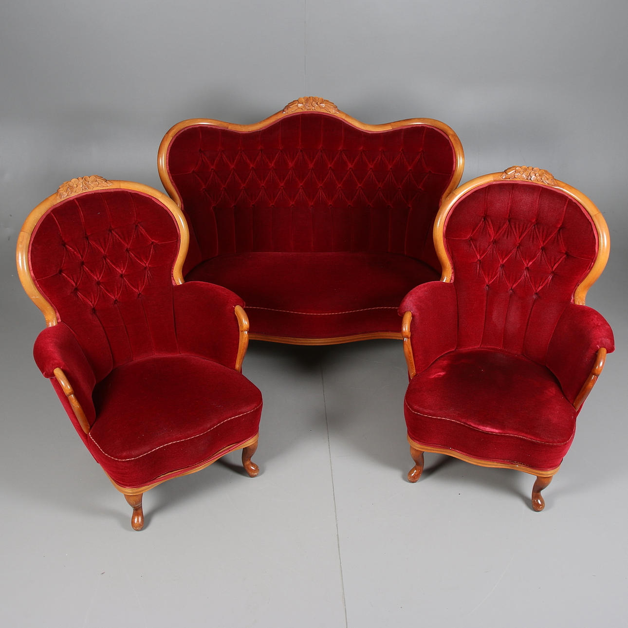 SALONGSGRUPP, Rokokostil, 1900-tal.