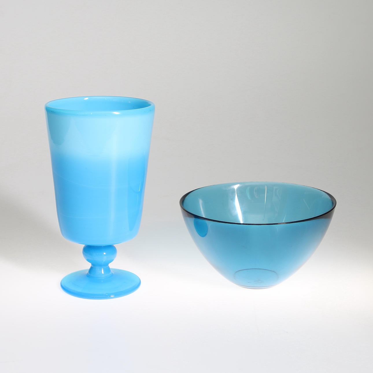 PARTI GLAS, 2 delar, Erik Höglund, Boda. 1900-talets andra hälft.