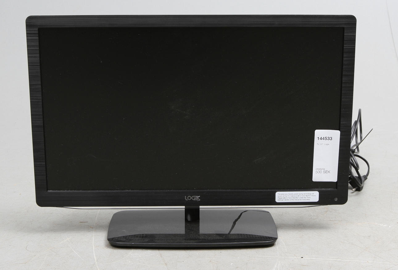 TV, 22", Logik.