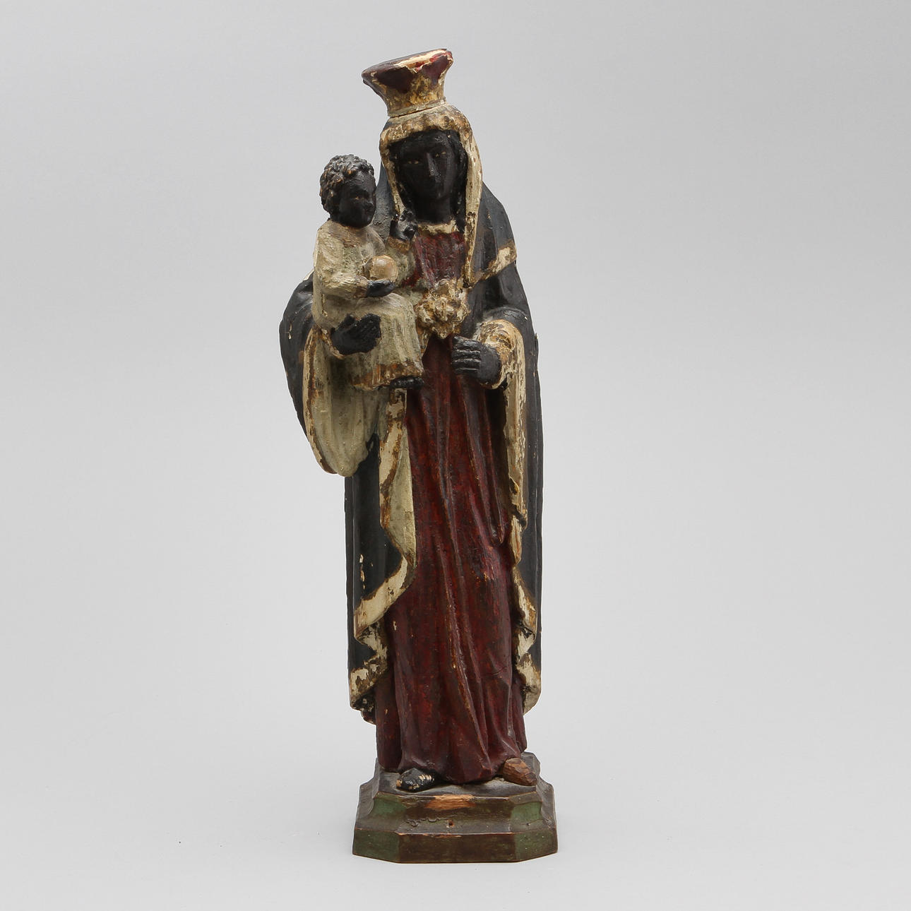 SKULPTUR, trä, 1700/1800-tal.