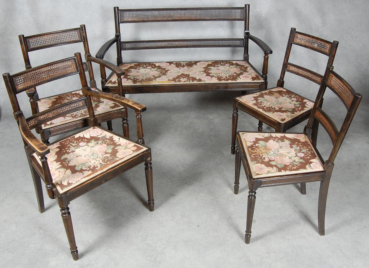 MÖBLEMANG, 5 delar. " Harding " Nordiska Kompaniet, NK 1920-tal.