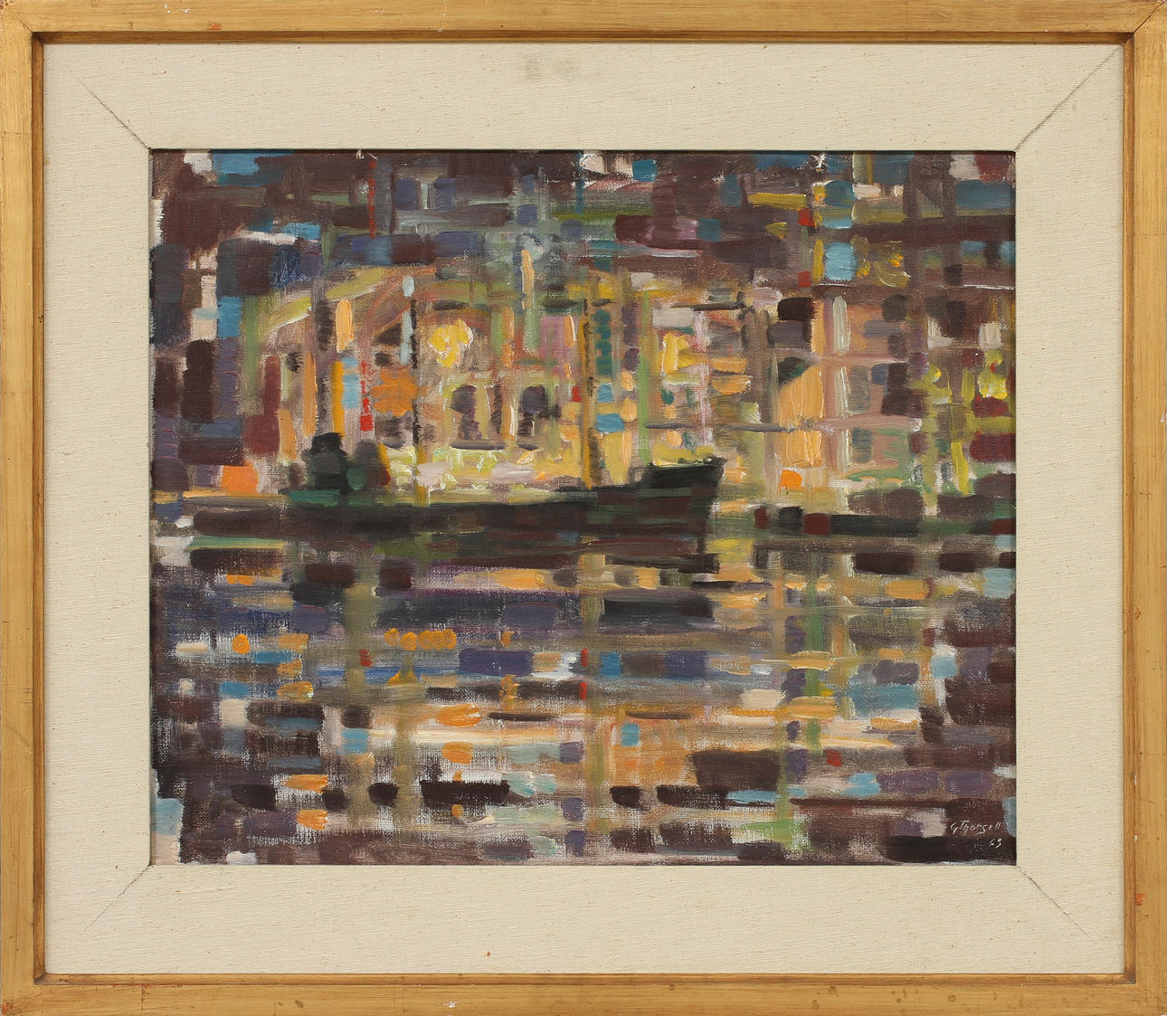 GUSTAF THORSELL, olja på duk, sign o dat 63.