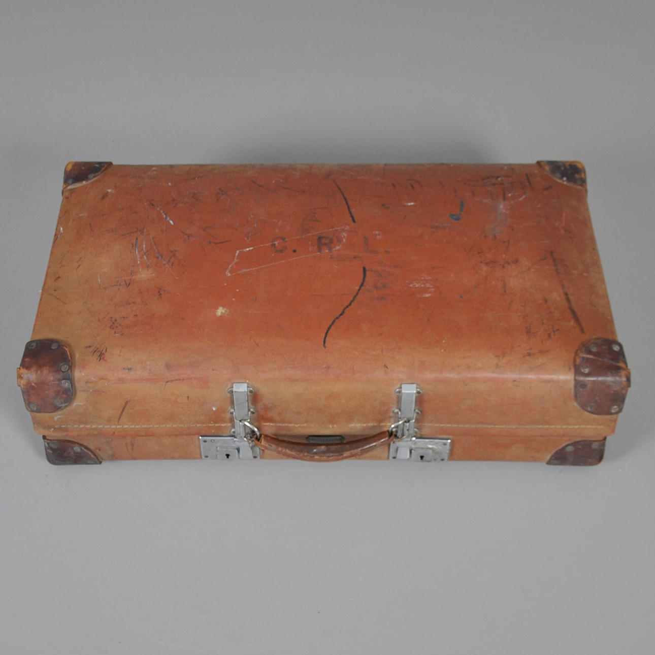 revelation, vintage suitcase.