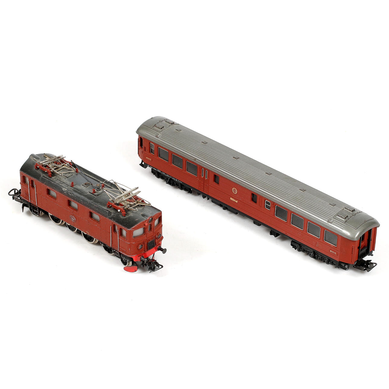 ELLOC and WAGON, Märklin, 884 Asea, 1900s.