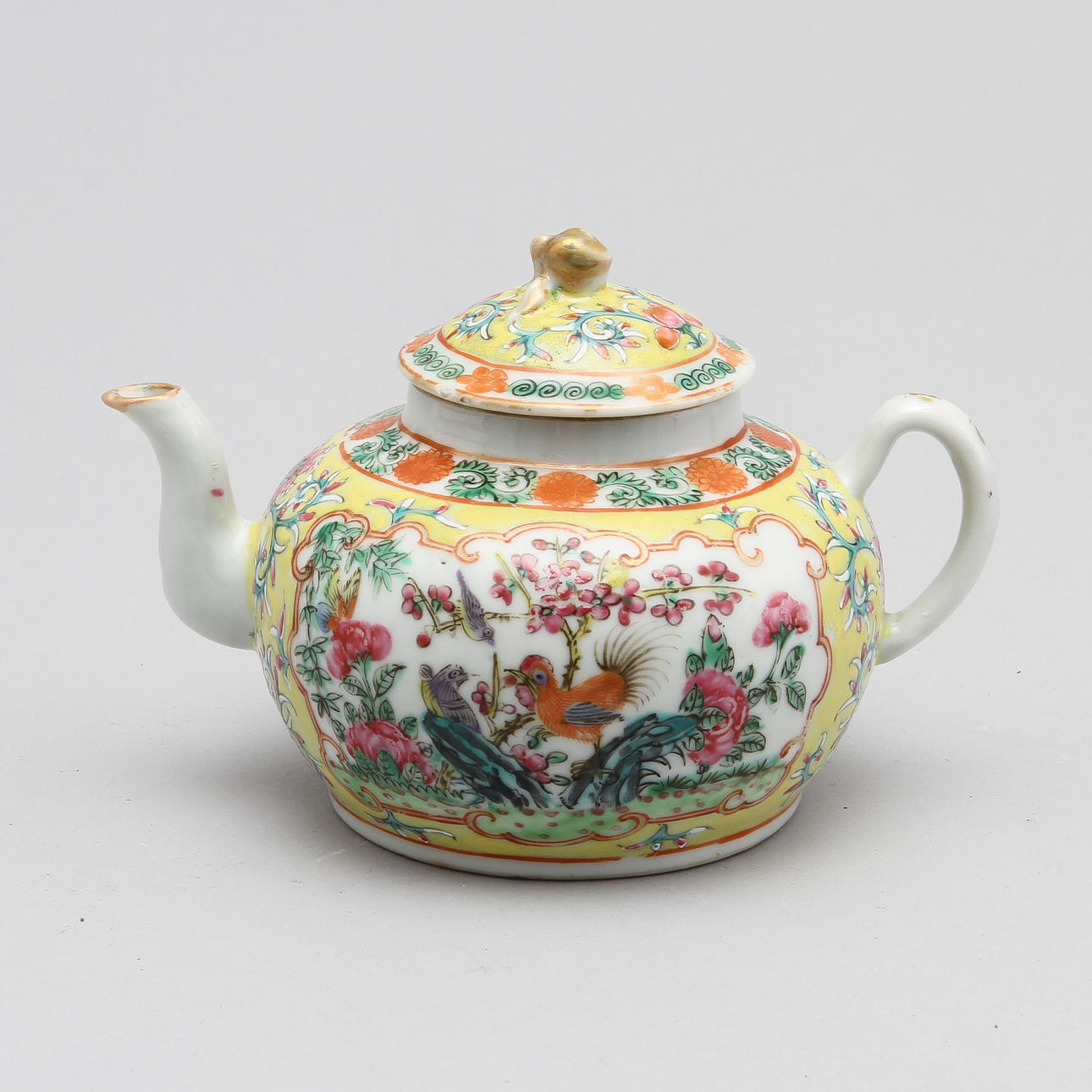 TEKANNA, porslin, Kina, 1800-tal.