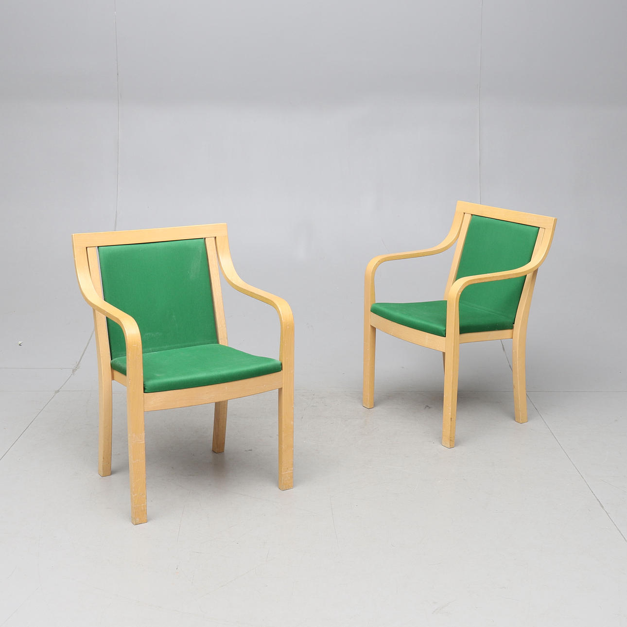 ARM CHAIRS, 1 pair, Klaesson Möbelfabrik, 1900s/2000s.