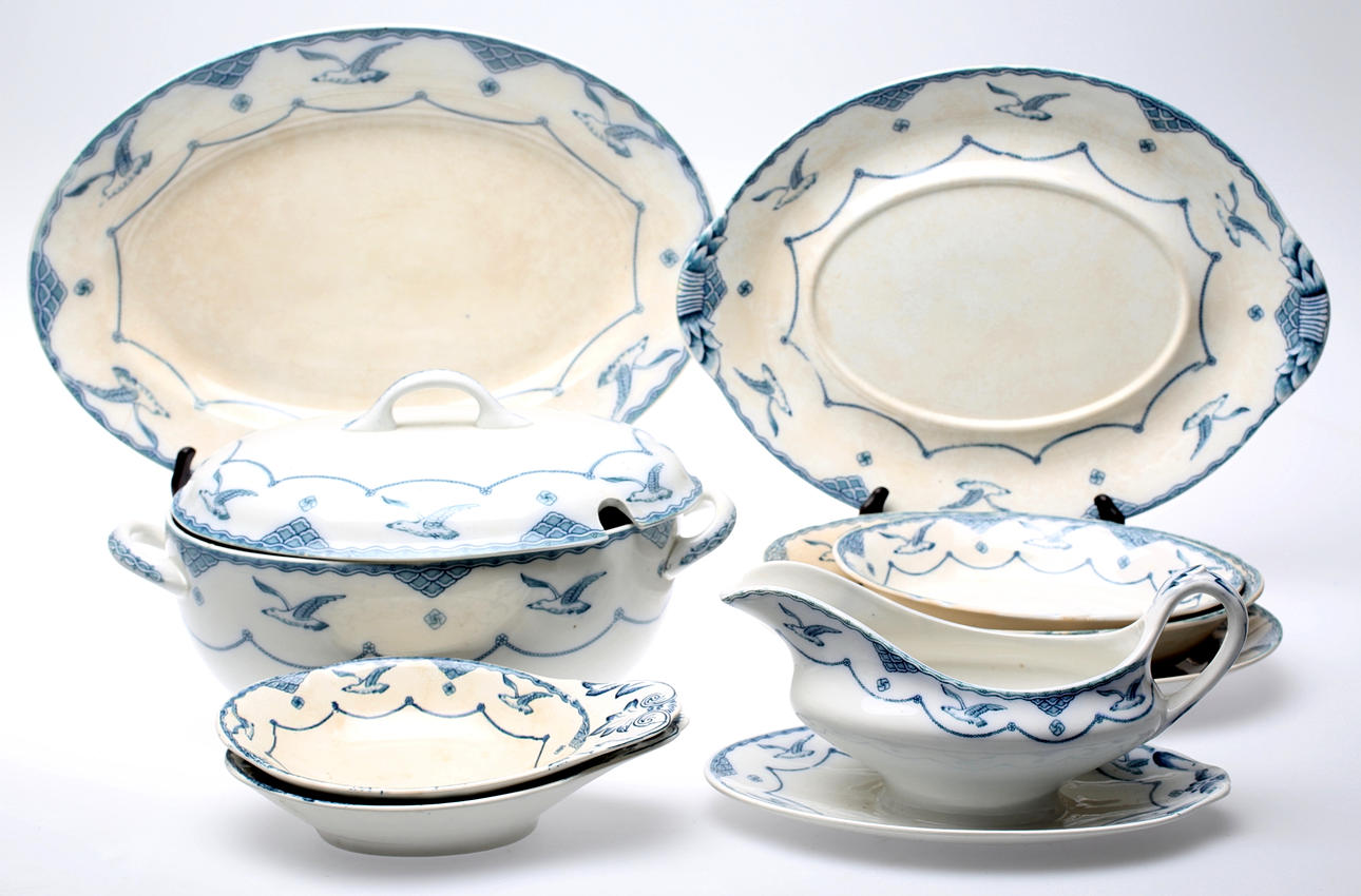 SERVIS, Gustafsberg, Öresund, 51 delar.