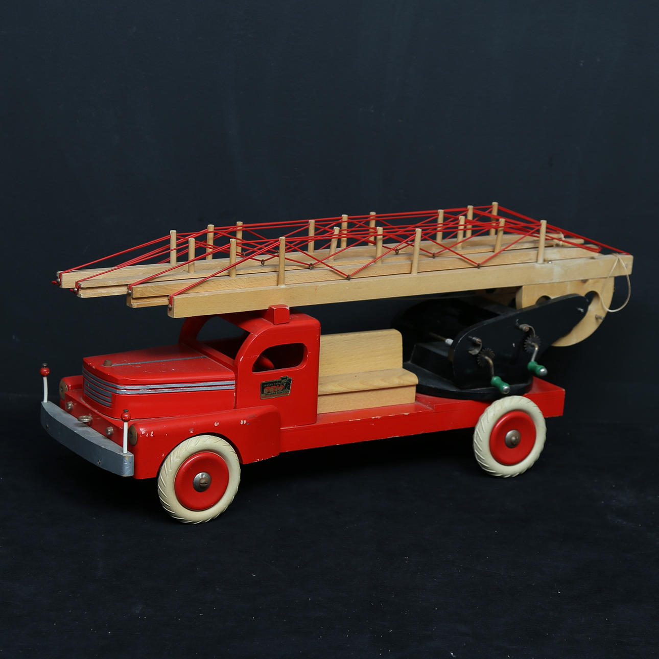 BRANDBIL/STEGBIL, trä, BRIO.