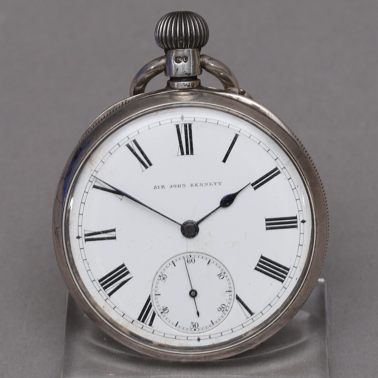 RELOJ DE BOLSILLO, plata, Sir John Bennett, Inglaterra, 1886.