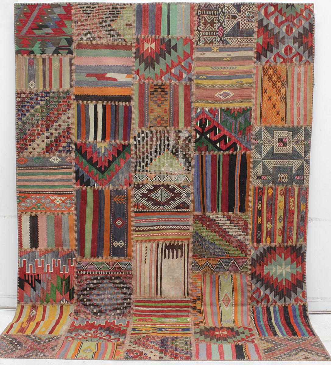 MATTA, Kelim, Patchwork, 300 x 215 cm.