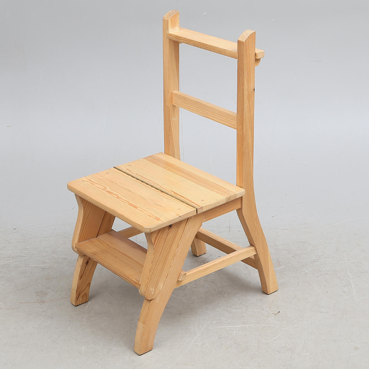 BIBLIOTEKSSTOL, furu, 1900-tal.