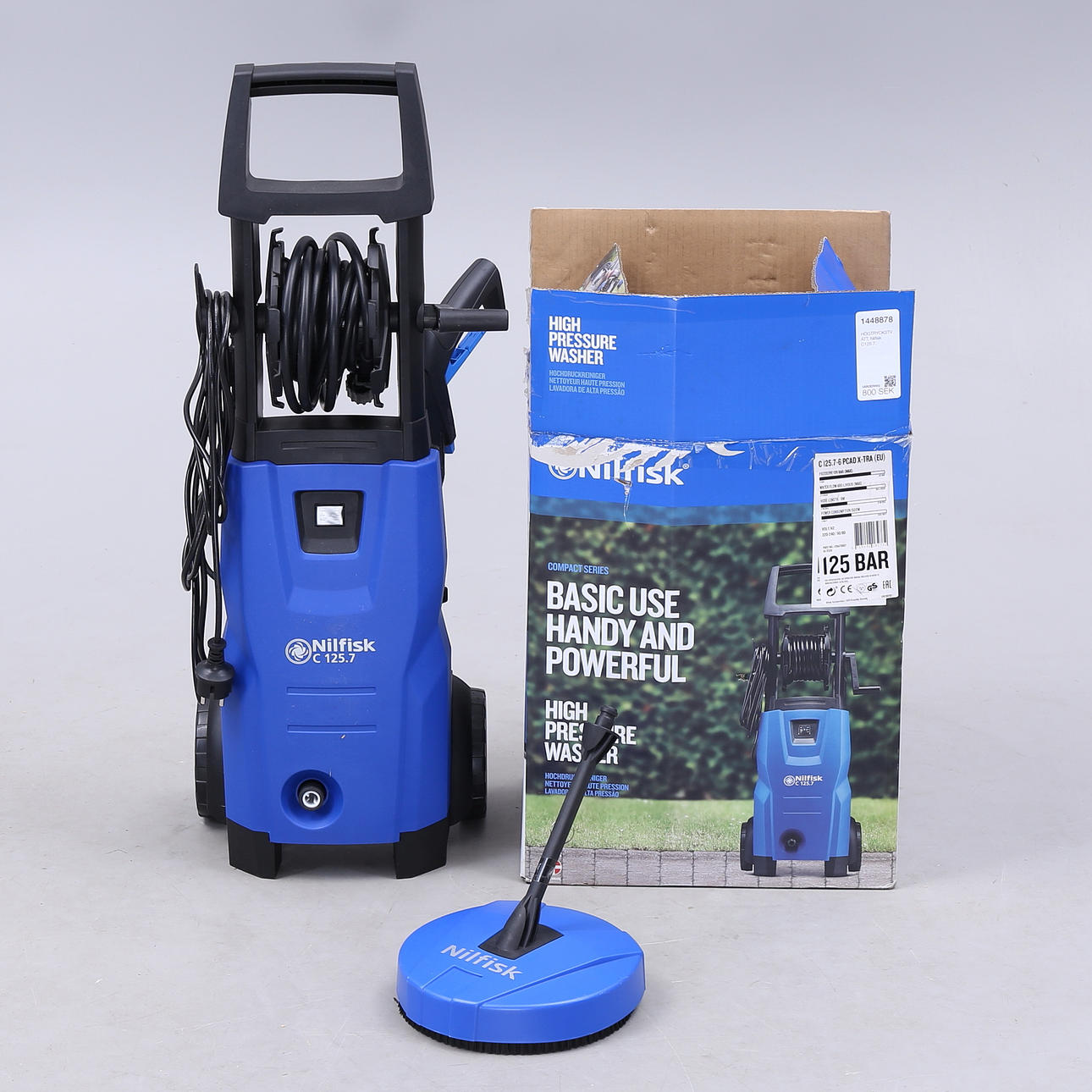 LAVADORA DE ALTA PRESIÓN, Nilfisk C125.7.
