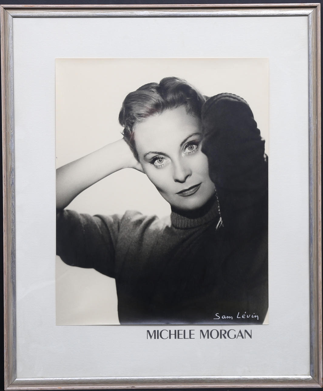 SAM LEVIN. "Michele Morgan". Print.