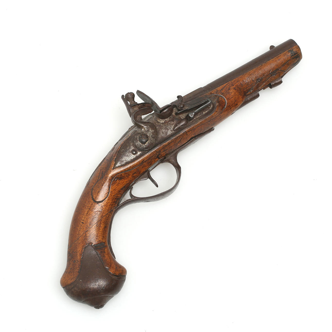 FLINT LOCK PISTOL, 19th century.