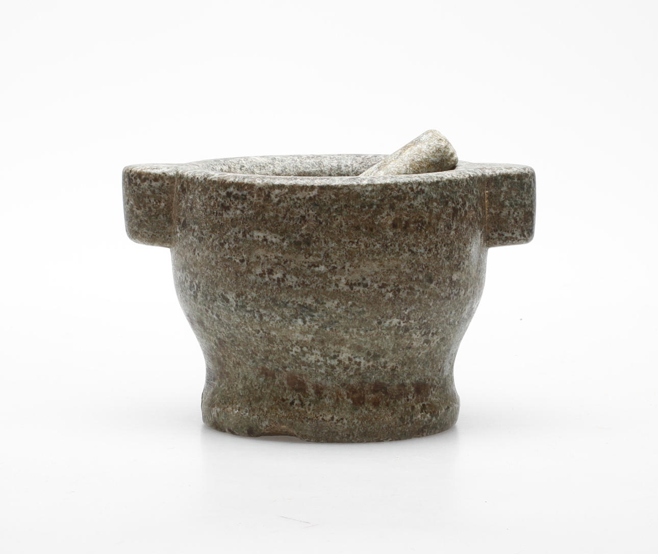 MORTAR with SHOCK, marble, 1800s / 1900s.