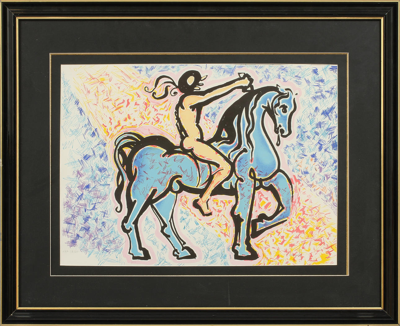 LITOGRAFISKT TRYCK, efter Salvador Dali, 188/250.