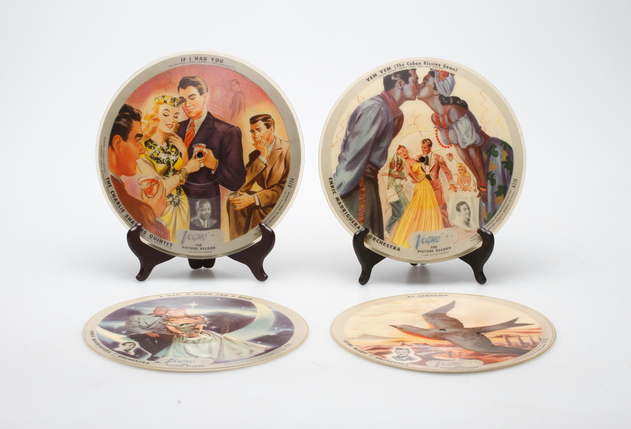 VOUGE PICTURE RECORD, 4 st, 1940-tal.