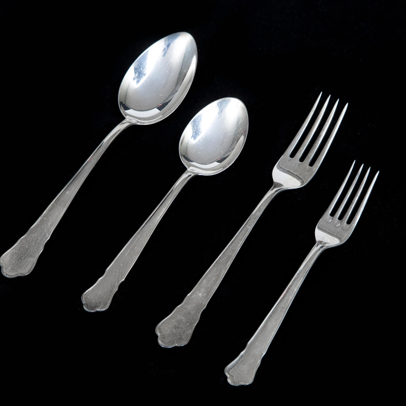 SILVERBESTICK, 48 delar.