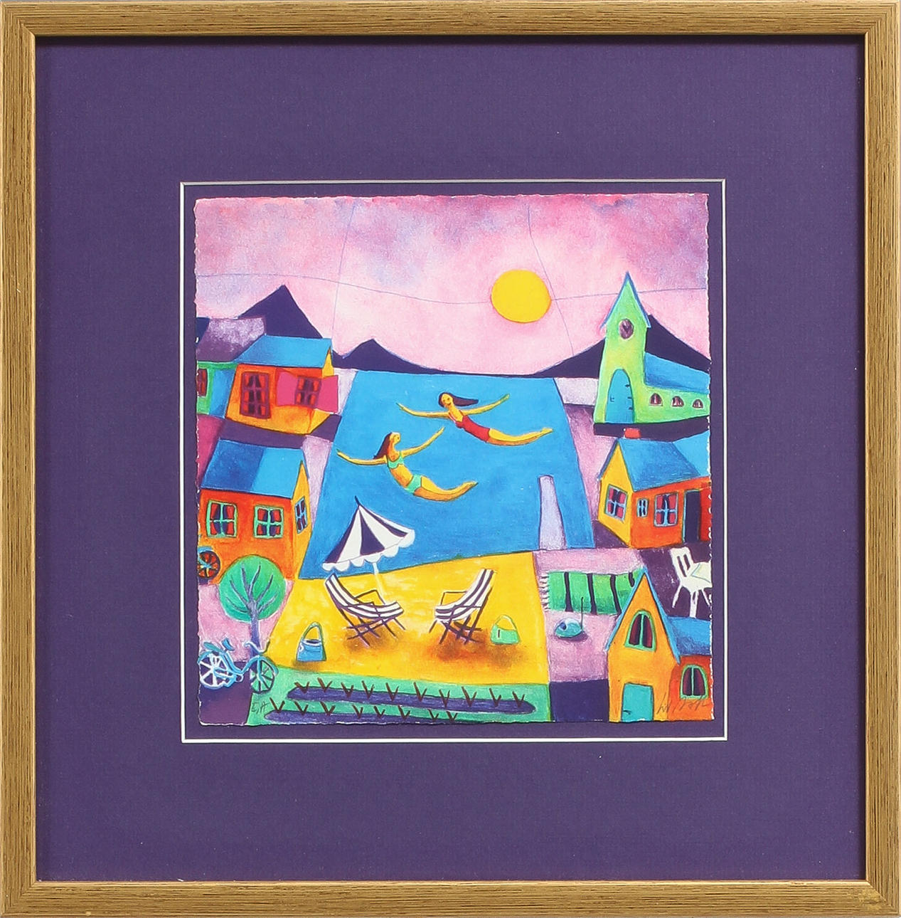 INGRID ROTH, litografi, sign.