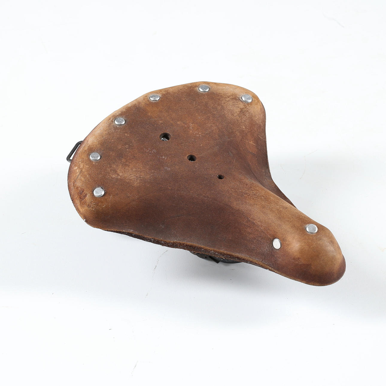 CYKELSADEL, læder, Stålhest, 1900-tallet.