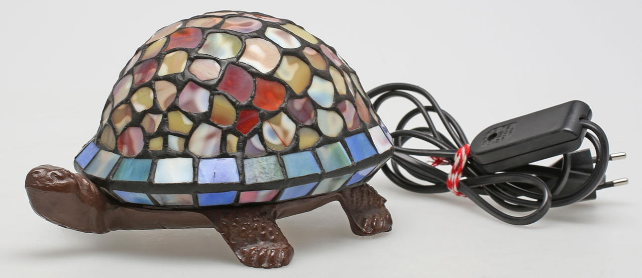 BORDSARMATUR, glas, Tiffanystil, 1900/2000-tal.