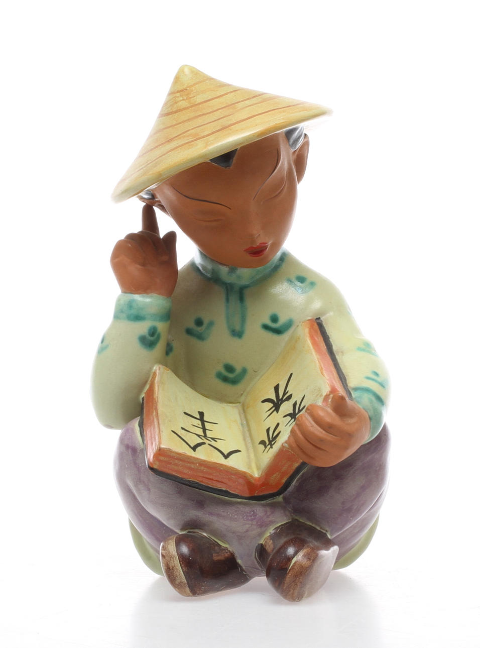 FIGURIN, keramik, Gmundner, Österrike, 1900-tal.